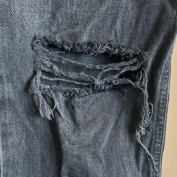 AGOLDE ⭐️ Lana Straight in Black Size 26 - Picture 6 of 7